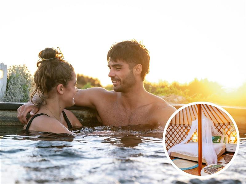 Peninsula Hot Springs Glamping - Yurt Hideaway Package