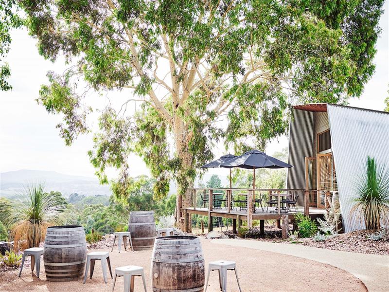 Seville Estate exterior and deck area
