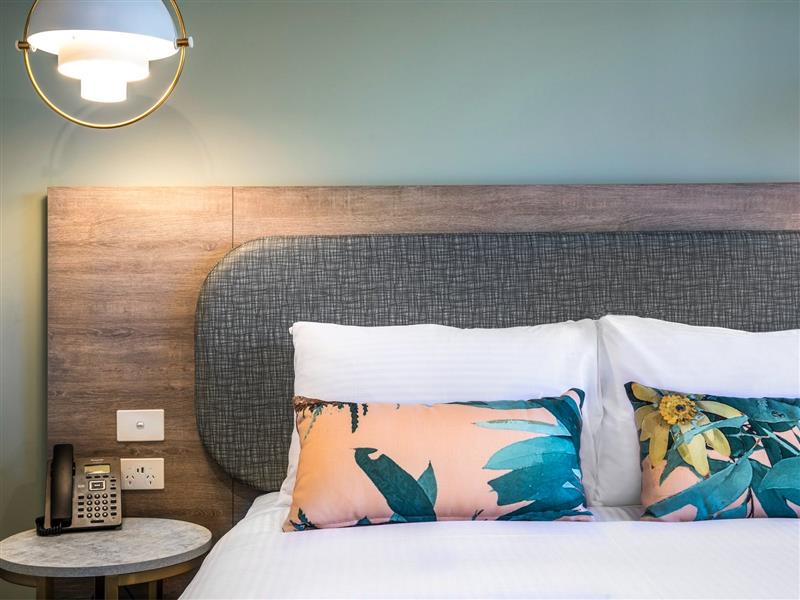 Bed head at the sands hotel