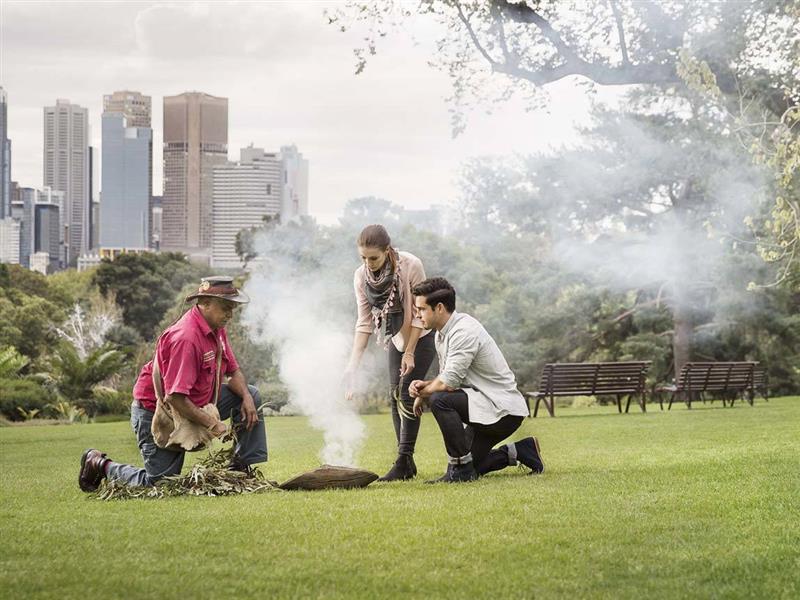 Aboriginal Heritage Walk at the Royal Botanic Gardens, Melbourne, Victoria, Australia