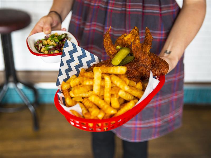 Belles Hot Chicken, Fitzroy, Melbourne, Victoria, Australia