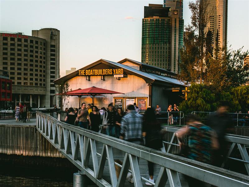 The Boatbuilders Yard, South Wharf, Melbourne