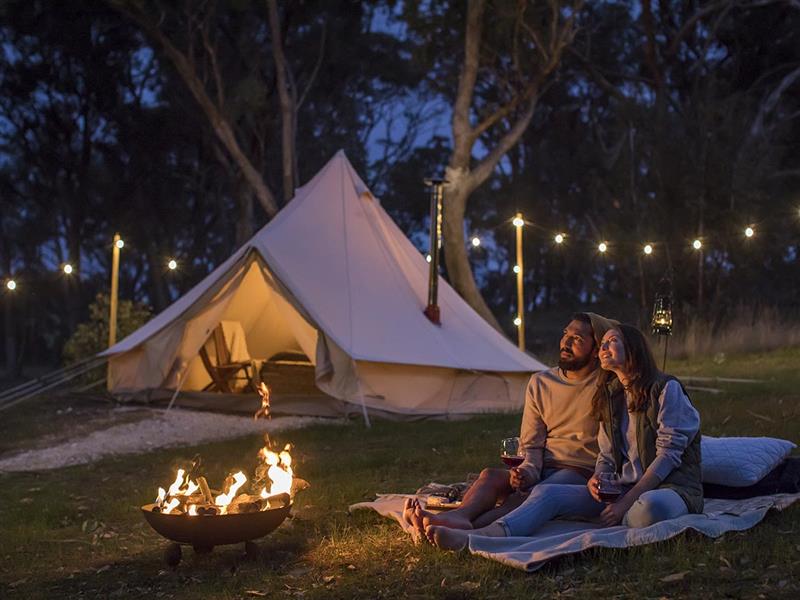 Cosy Tents, Daylesford and the Macedon Ranges, Victoria, Australia