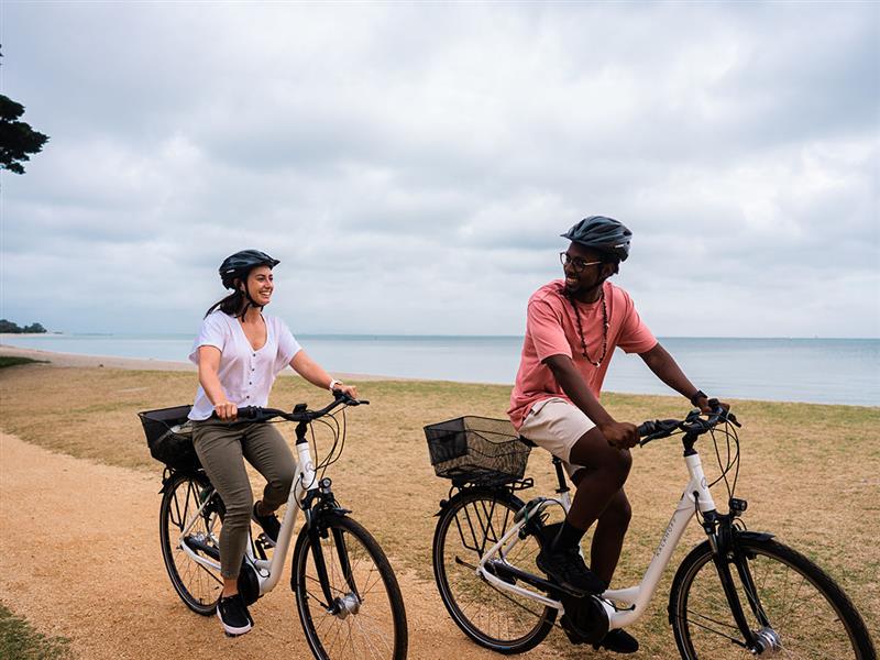 Cycling on the Bellarine Peninsula, Victoria, Australia