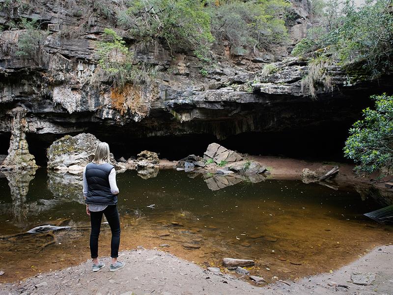 Den of Nargun, Mitchell River National Park, Gippsland, Victoria, Australia. Credit: Jessica Shapiro