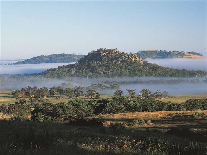 Hanging Rock, Daylesford and the Macedon Ranges, Victoria, Australia