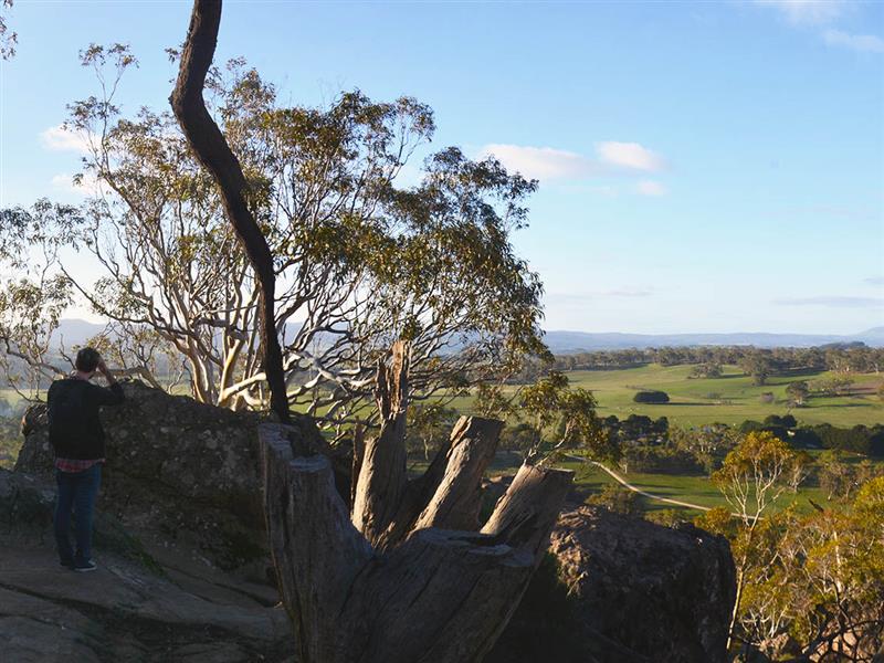 Hanging Rock Trail, Daylesford and the Macedon Ranges, Victoria, Australia