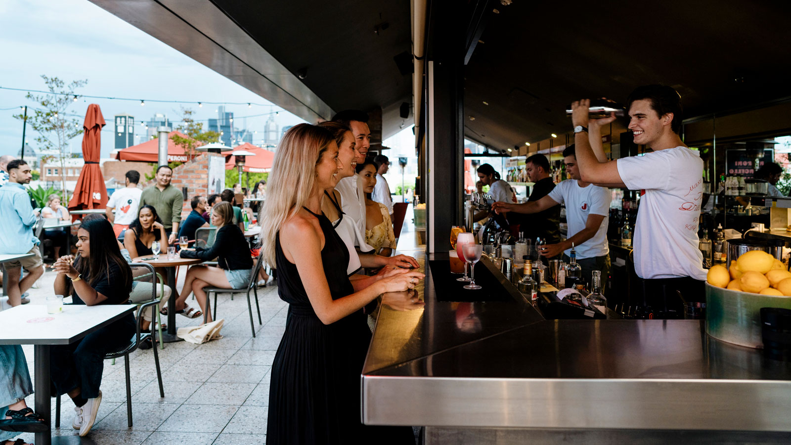 Johnny's Green Room, Lygon Street, Melbourne