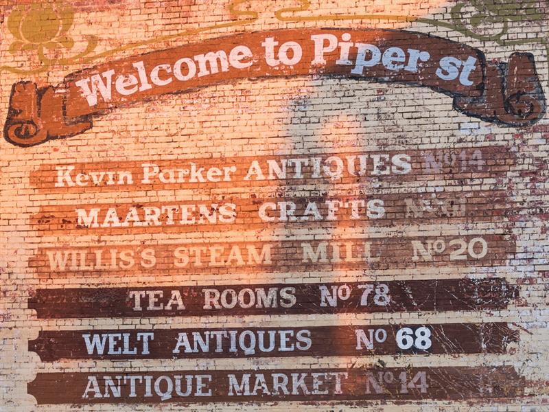 Piper Street, Kyneton, Daylesford and the Macedon Ranges, Victoria, Australia