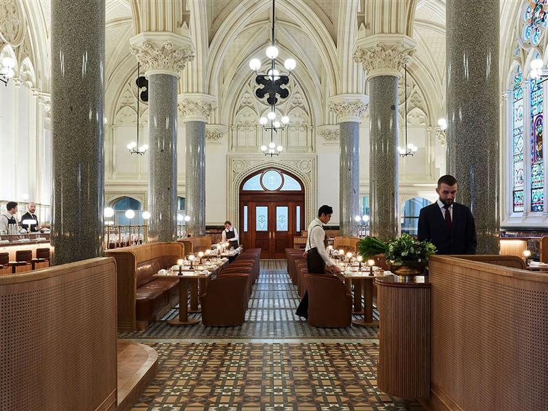 Inside Reine & La Rue in Melbourne, Victoria, Australia