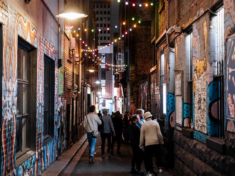 Tattersalls Lane, Melbourne. Photo by Ain Raadik.