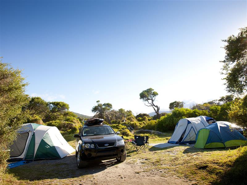Tidal River Campground, Gippsland, Victoria, Australia